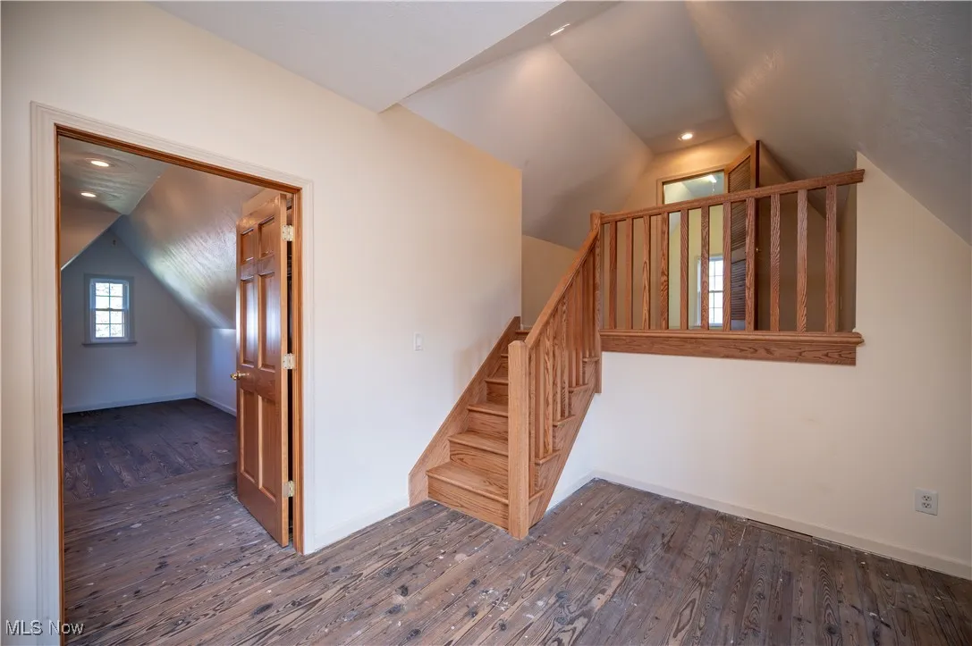 Loft area and second fl. bedroom #4 on the left