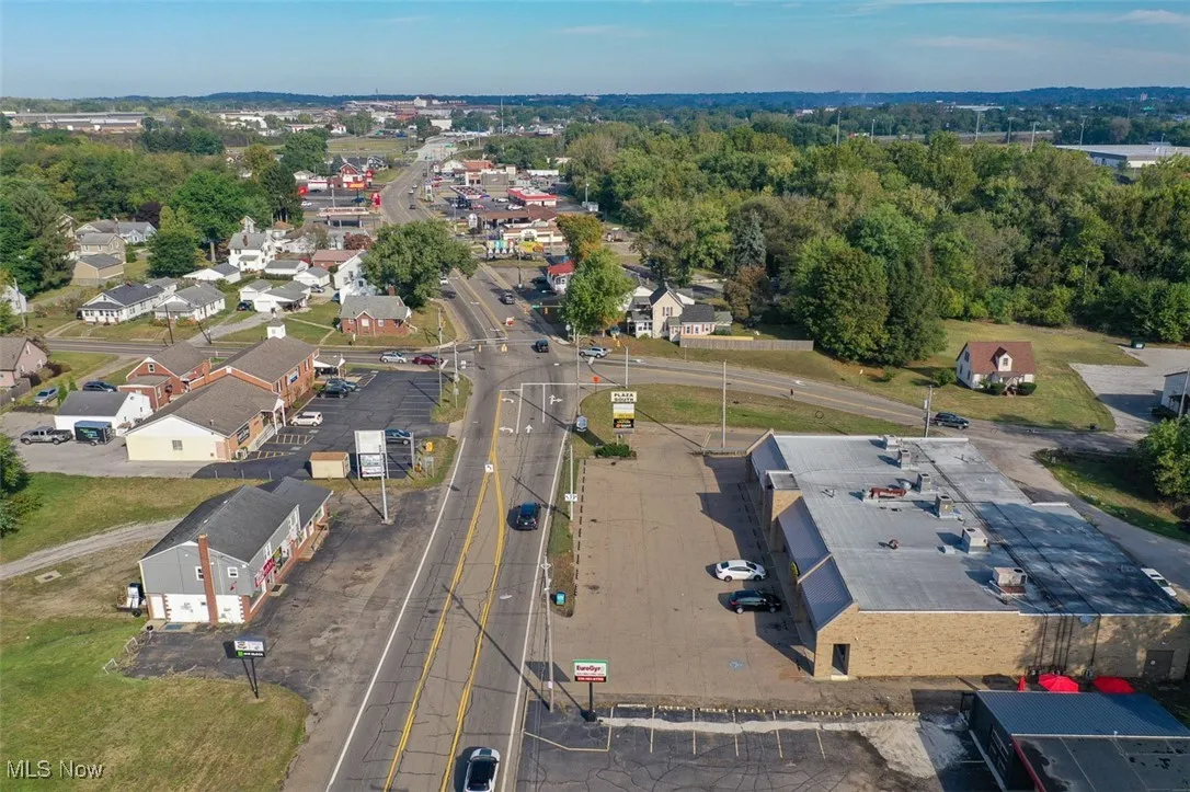 Aerial overview of property's location