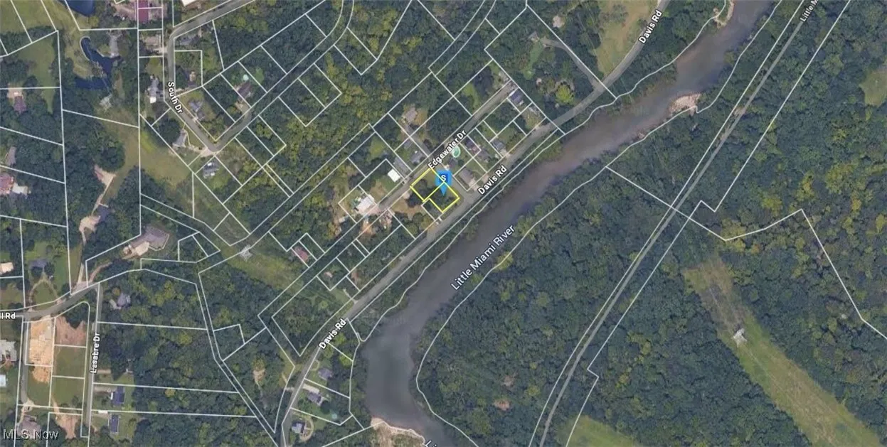 Aerial overview of property's location