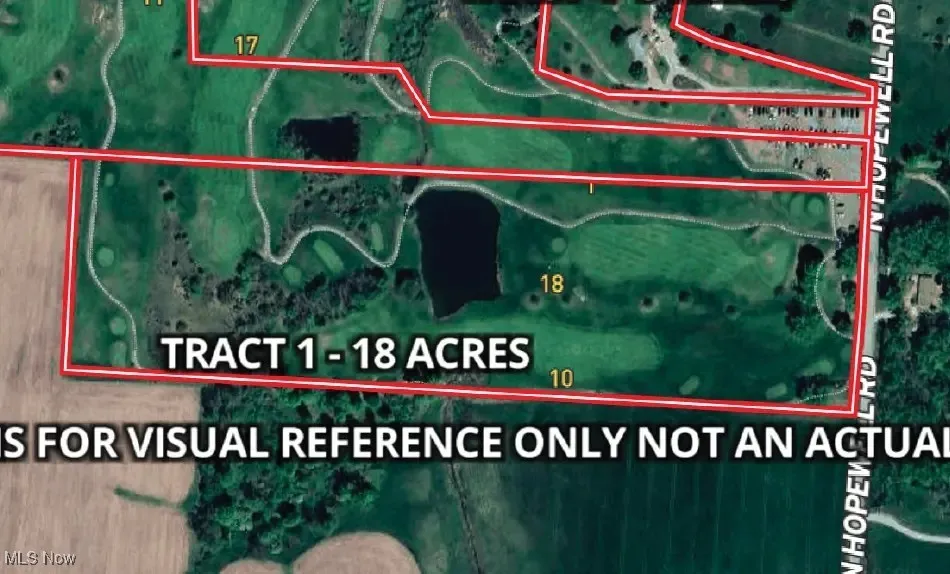Map / location featuring property parcel outlined