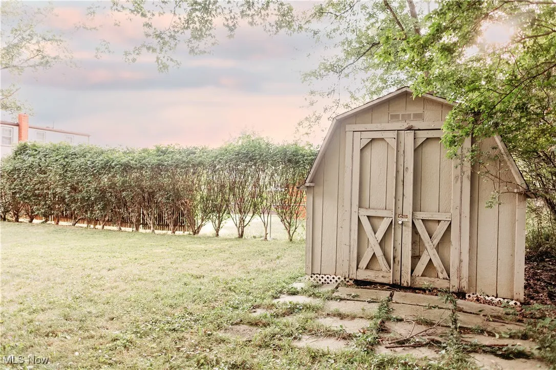 View of shed
