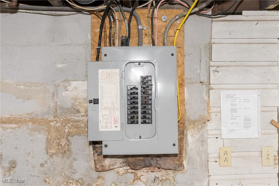 Utilities with electric panel