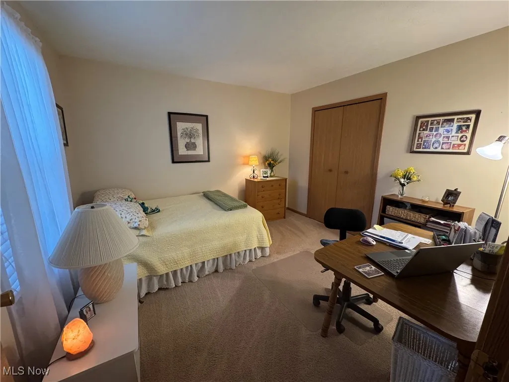  2nd Bedroom featuring a closet and carpeting