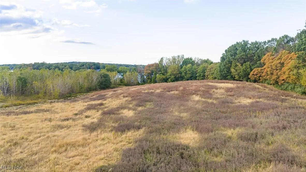 View of tree filled area featuring a view of countryside