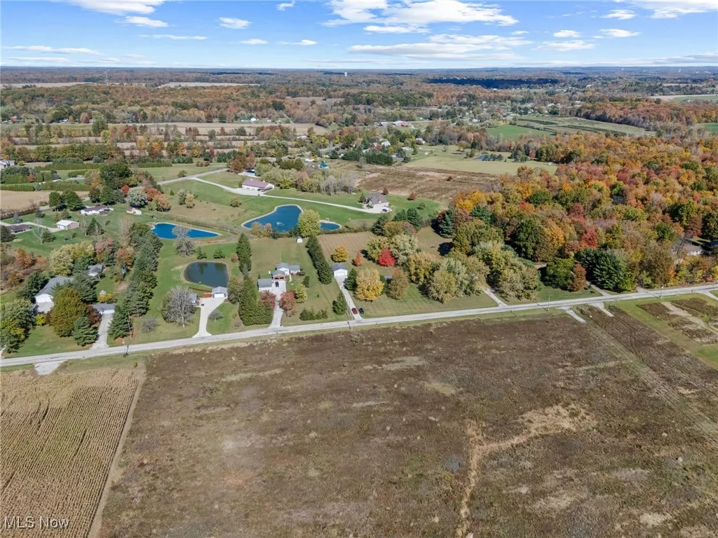 Aerial overview of property's location