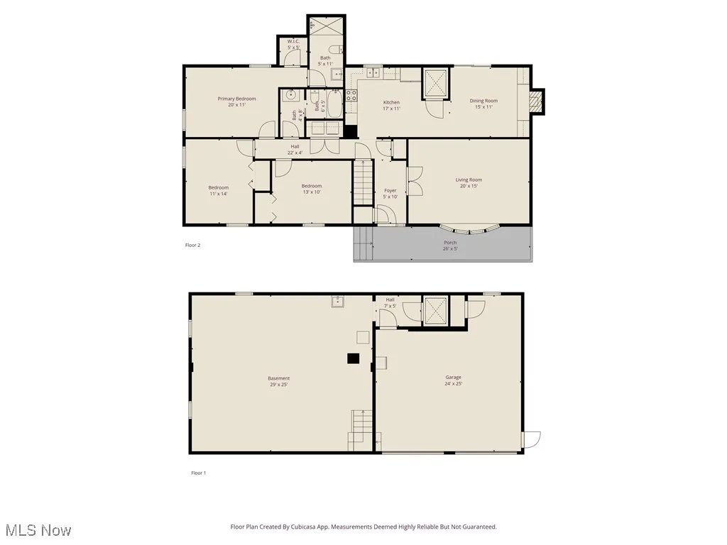 View of room layout