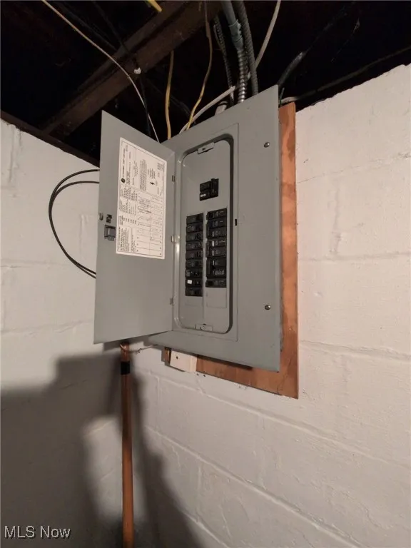 Utilities with electric panel