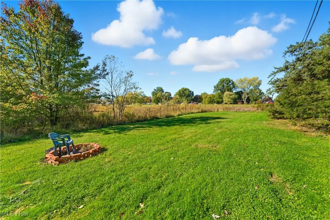 View of green lawn