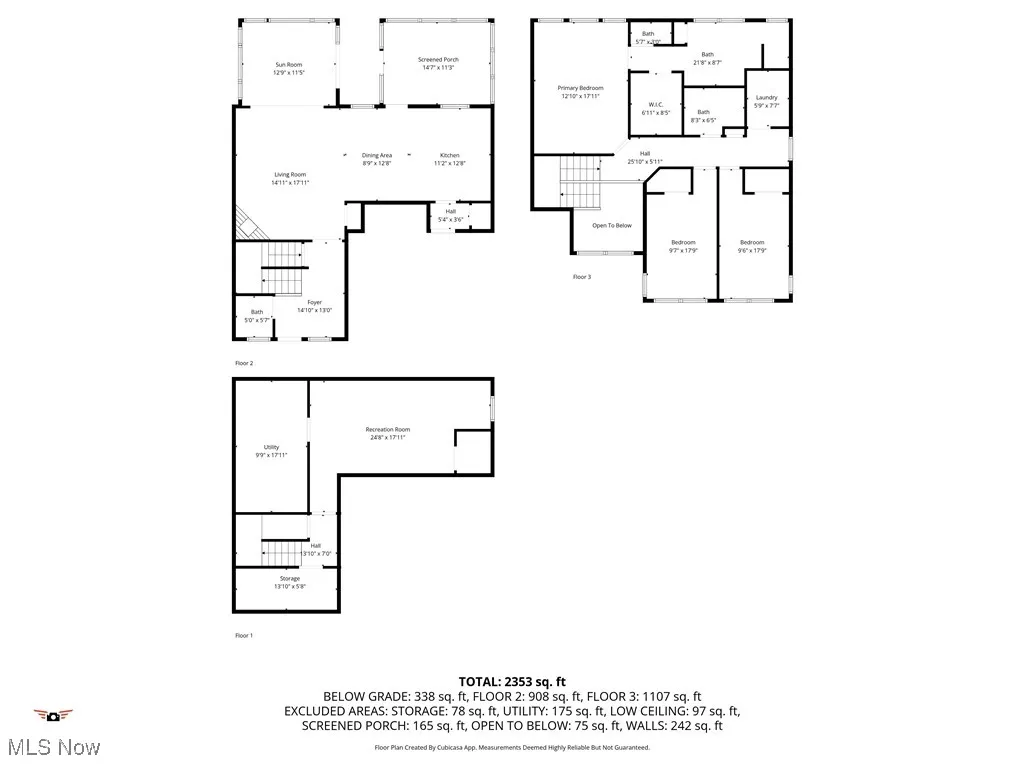 View of floor plan / room layout