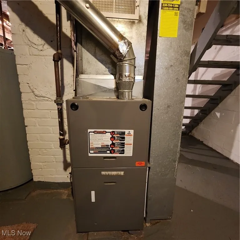 Utilities with water heater and heating unit