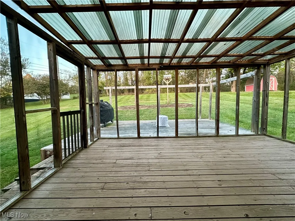 back deck ...