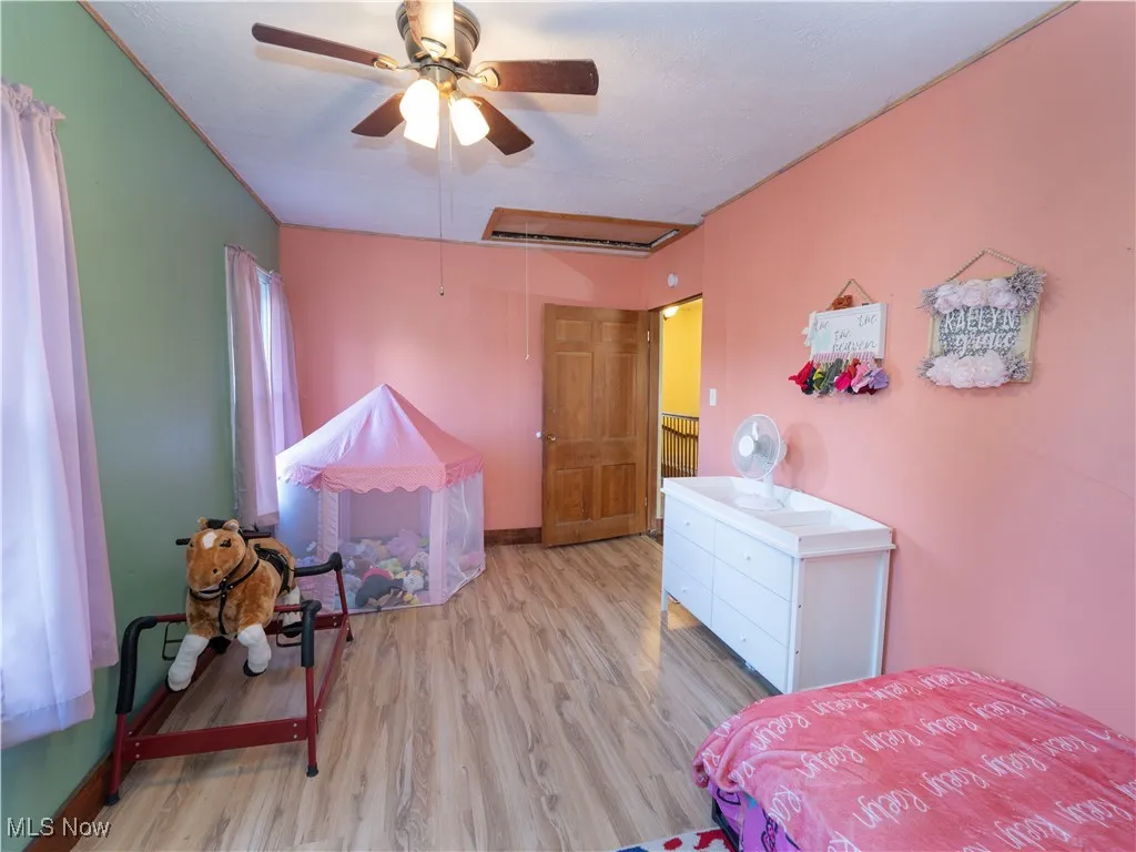 Another view of the 2nd Bedroom with attic access