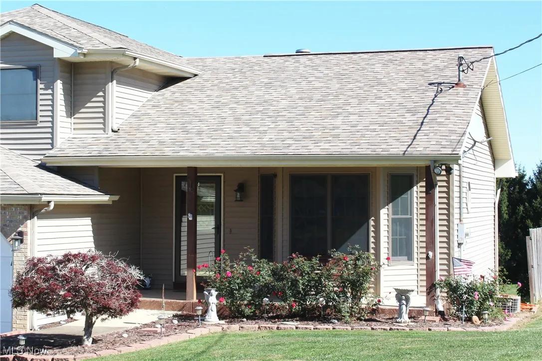 Newer Covered Concrete Porch