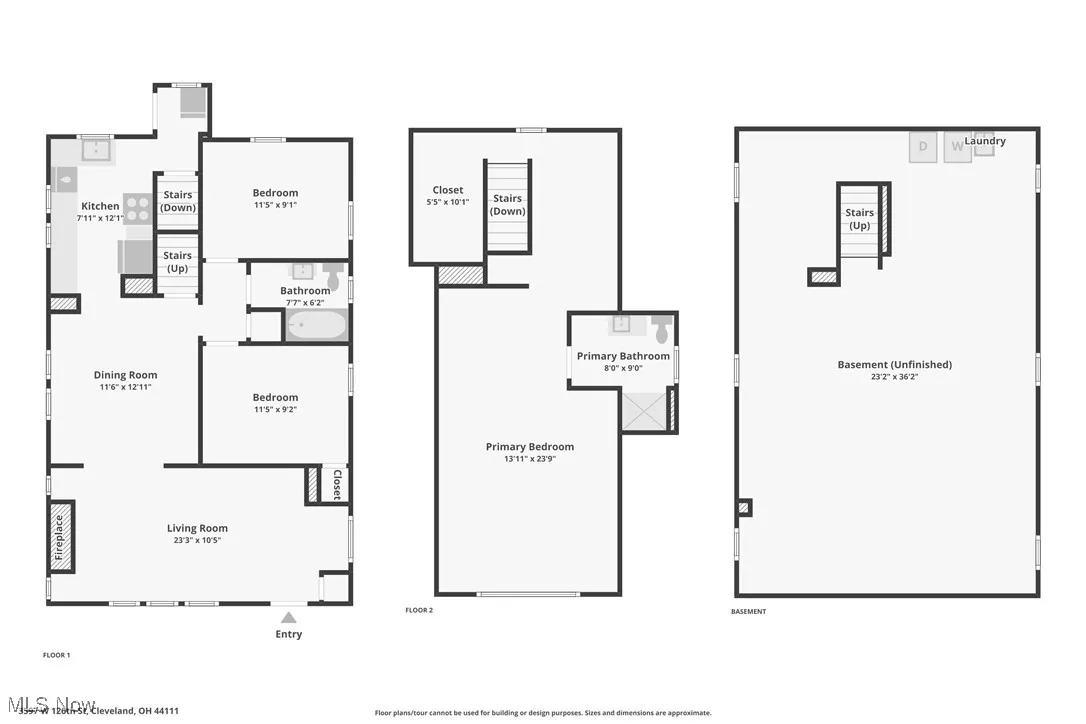 View of floor plan / room layout