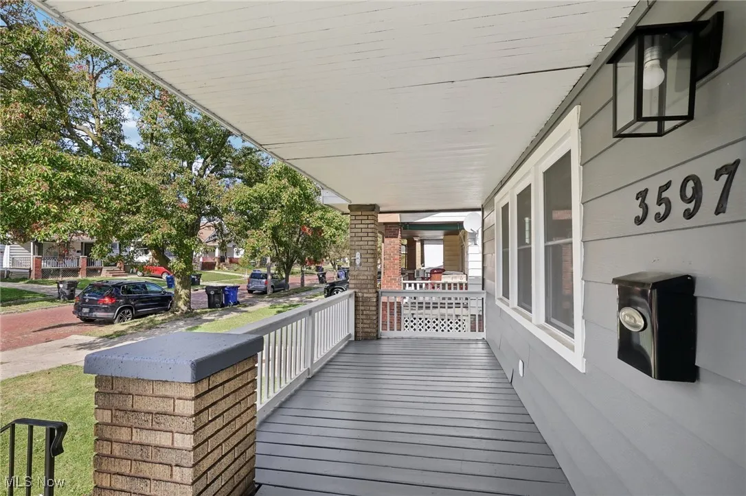 View of porch