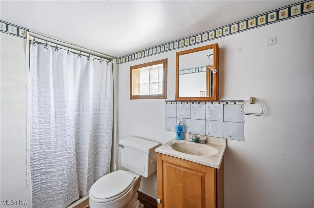 Full Bath on Lower Level