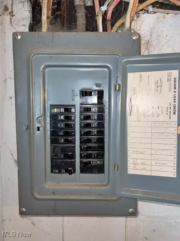 Utilities featuring electric panel