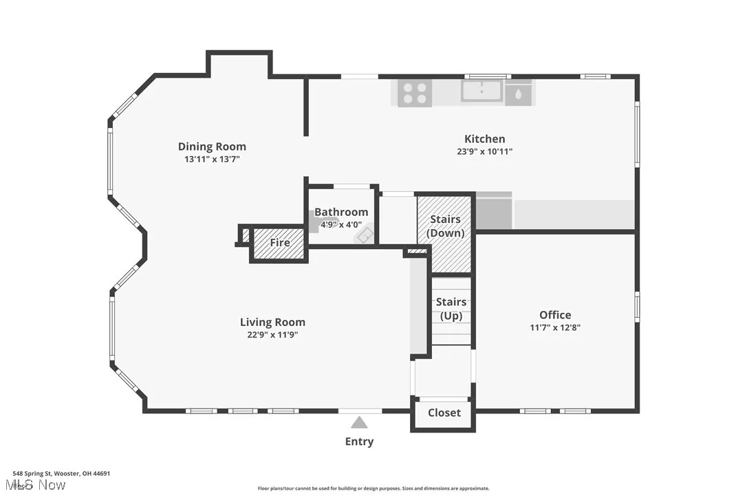 View of home floor plan