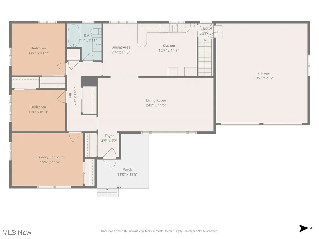 View of floor plan / room layout