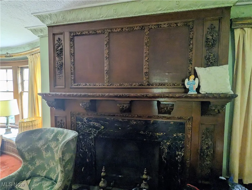 in living room