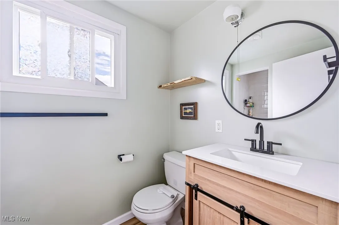 2nd floor updated bathroom