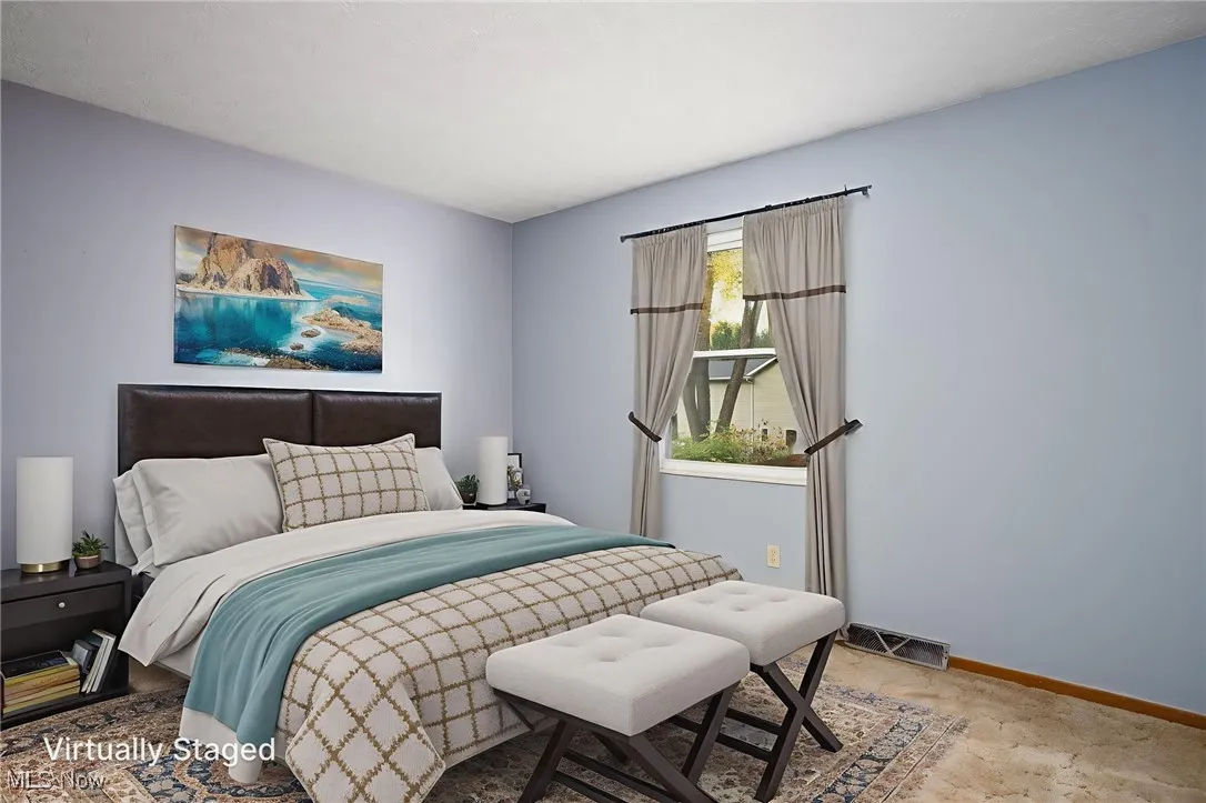 Unfurnished bedroom with baseboards