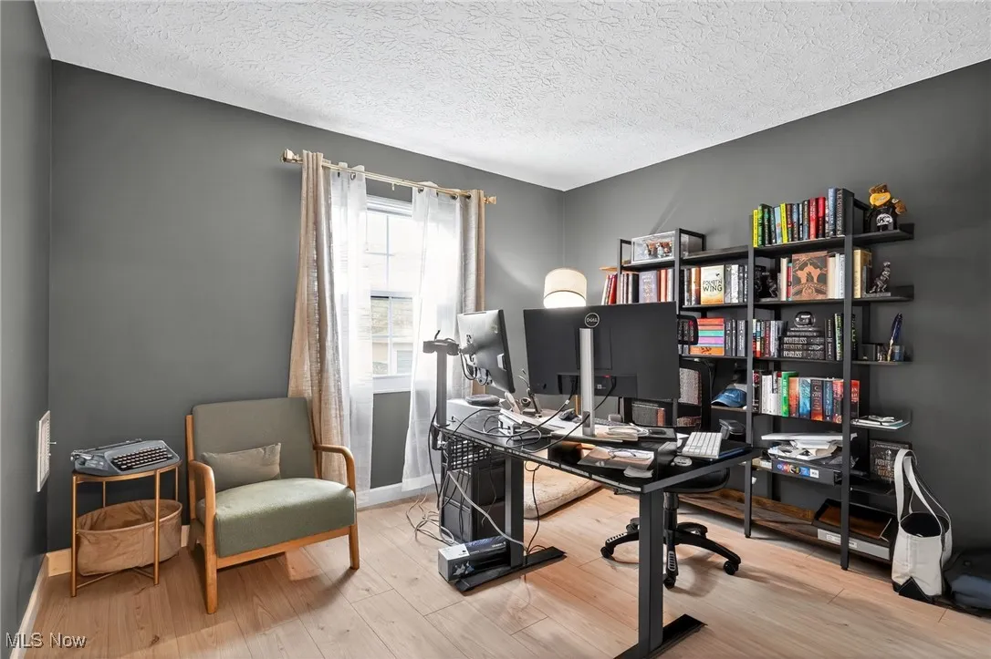 2nd bedroom is perfect for an office space