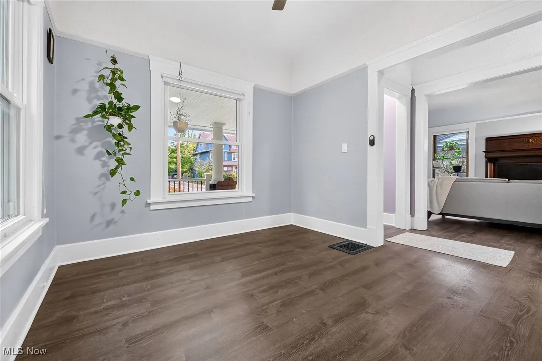 Sitting room or office off main entry overlooking living room