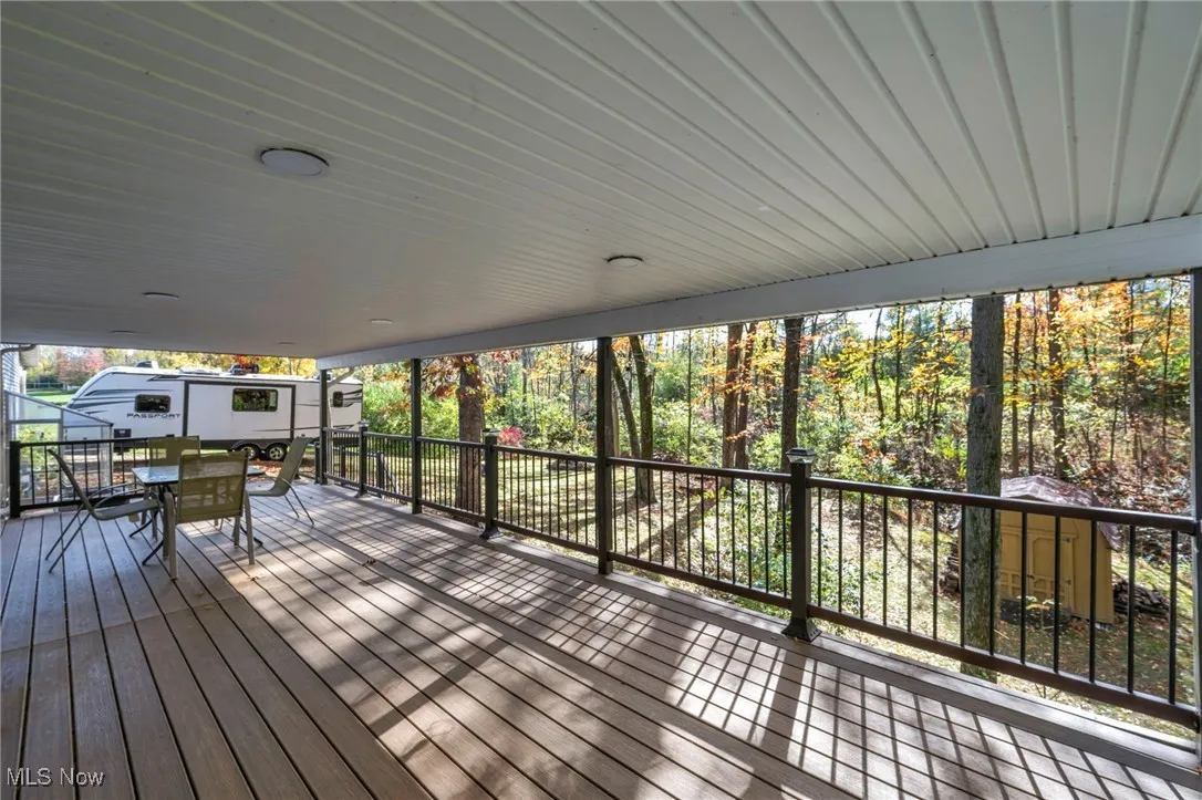 Back deck