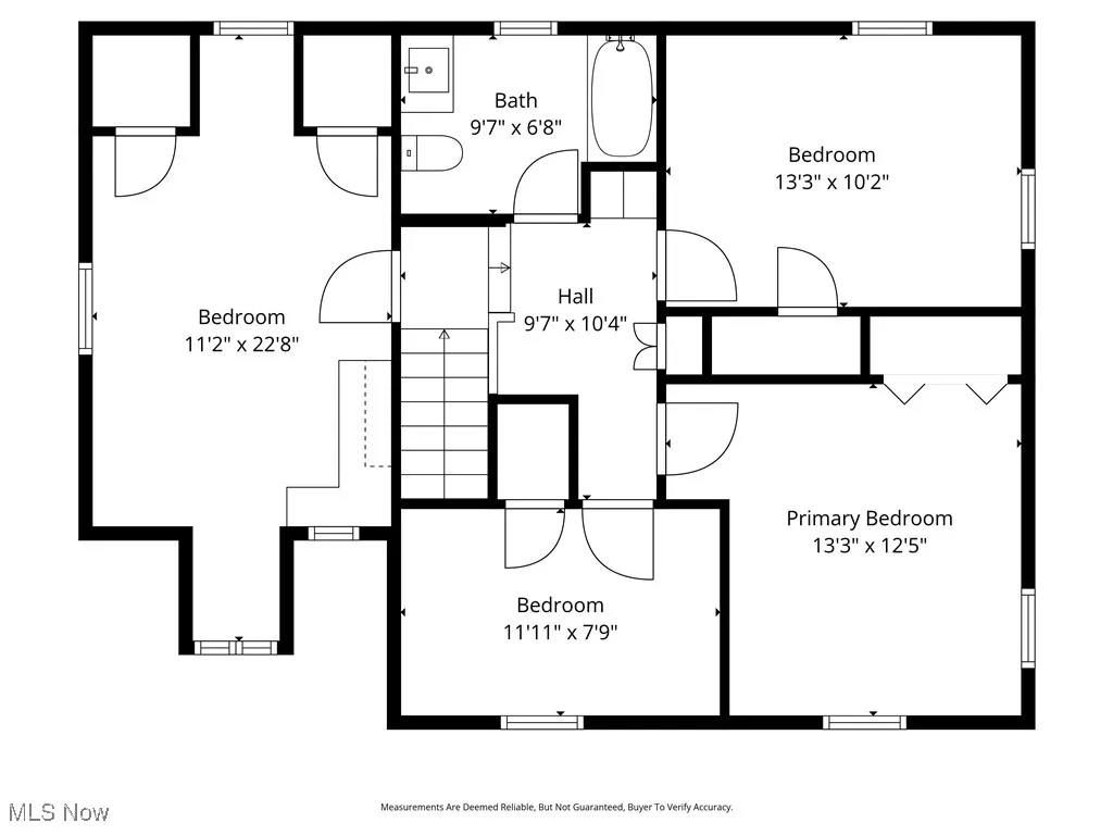 2nd floor room layout