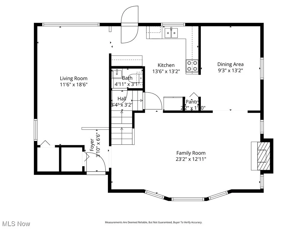 Great floor plan! View of 1st Floor room layout