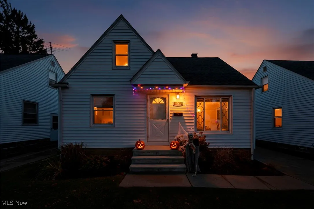 View of bungalow-style home
