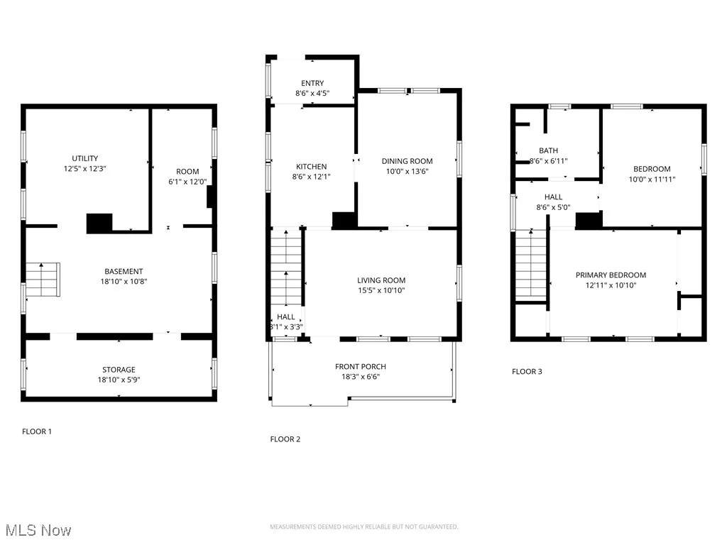 View of room layout