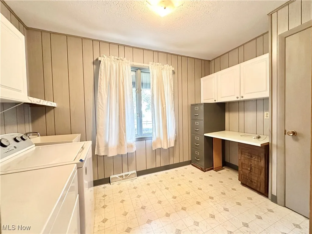 First floor laundry washer and dryer included