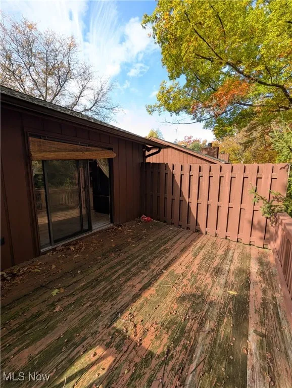 off kitchen or family room