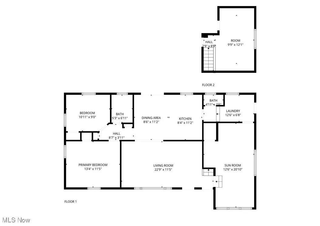 1s & 2nd Floor Layout