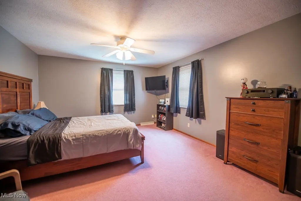 View of master bedroom area