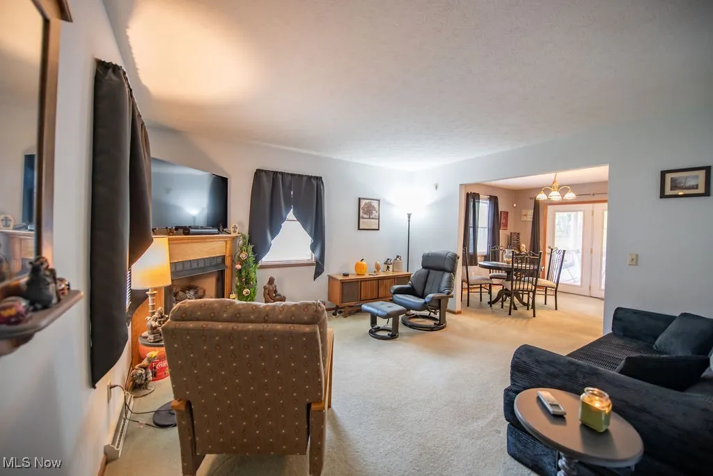 View of living room area