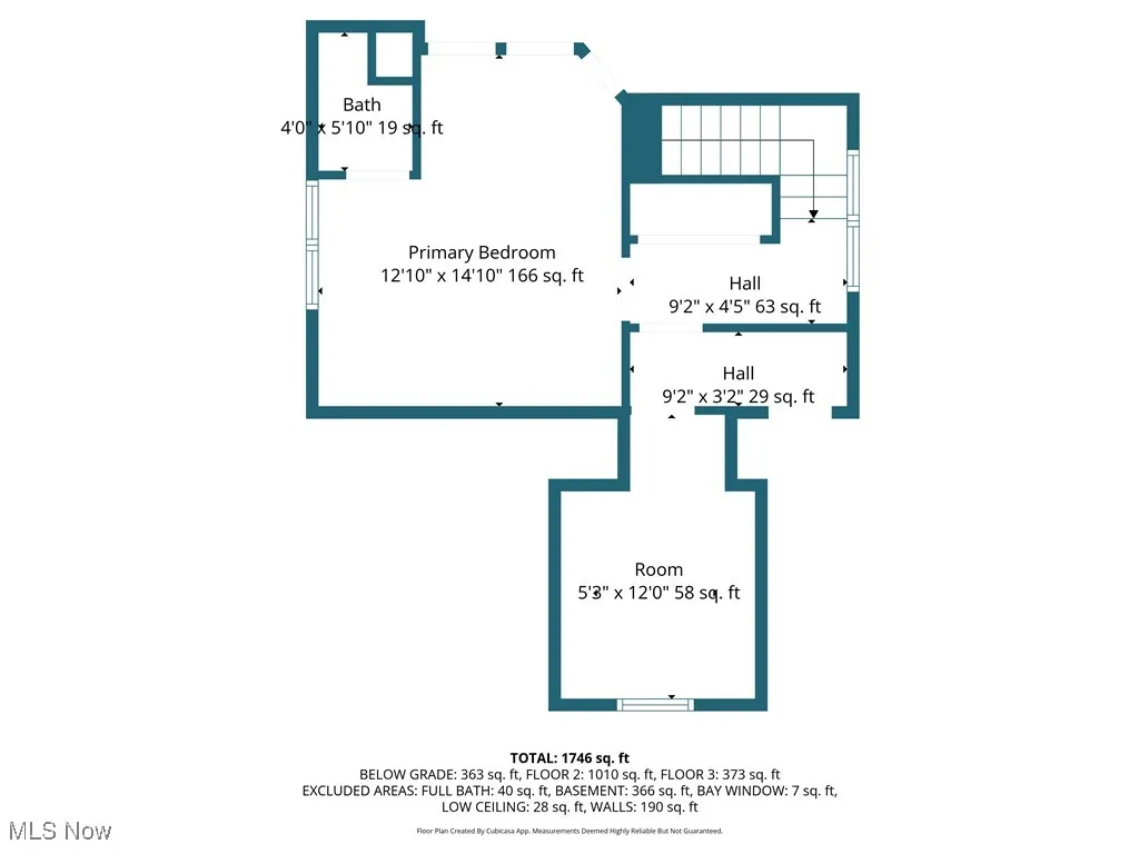 View of floor plan / room layout