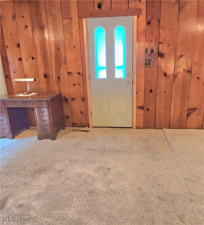 Front entry door