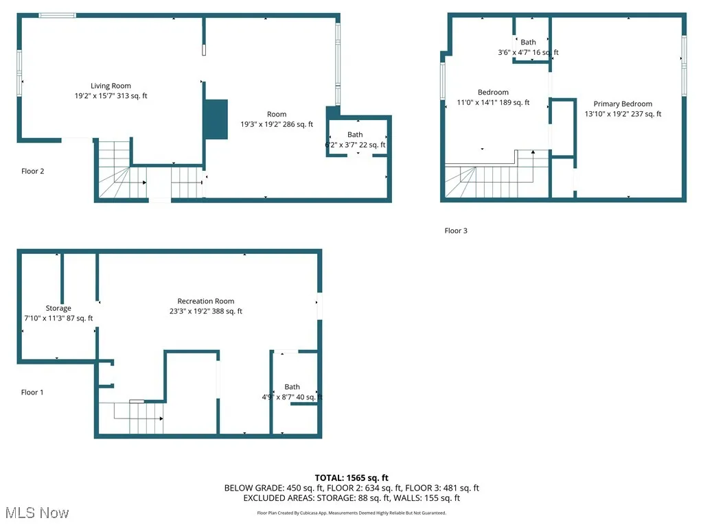 View of property floor plan