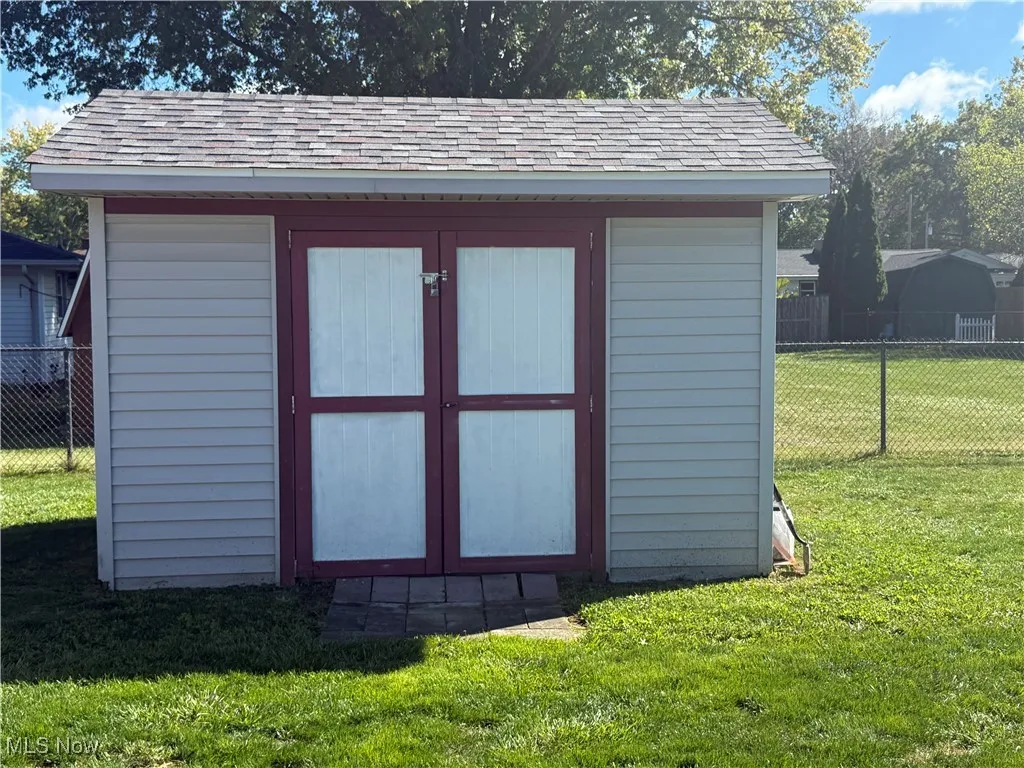 View of shed
