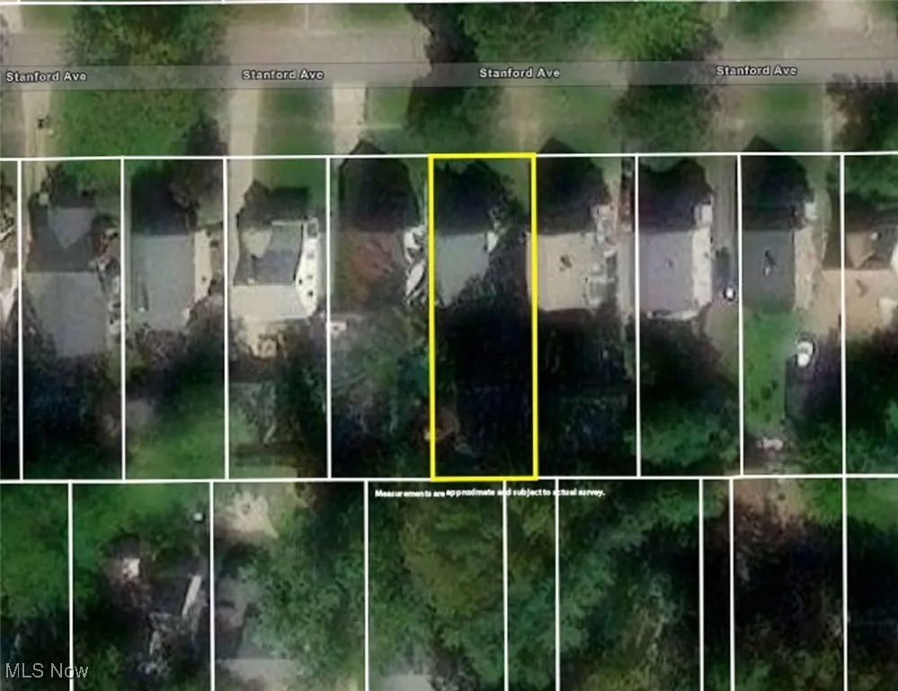 Map / location with property boundaries highlighted