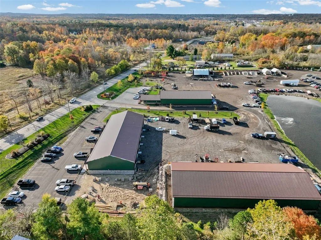 Aerial overview of property's location