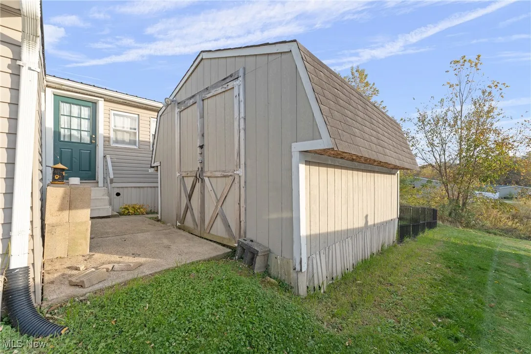 View of shed