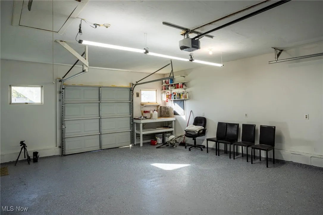 Drive through door to backyard