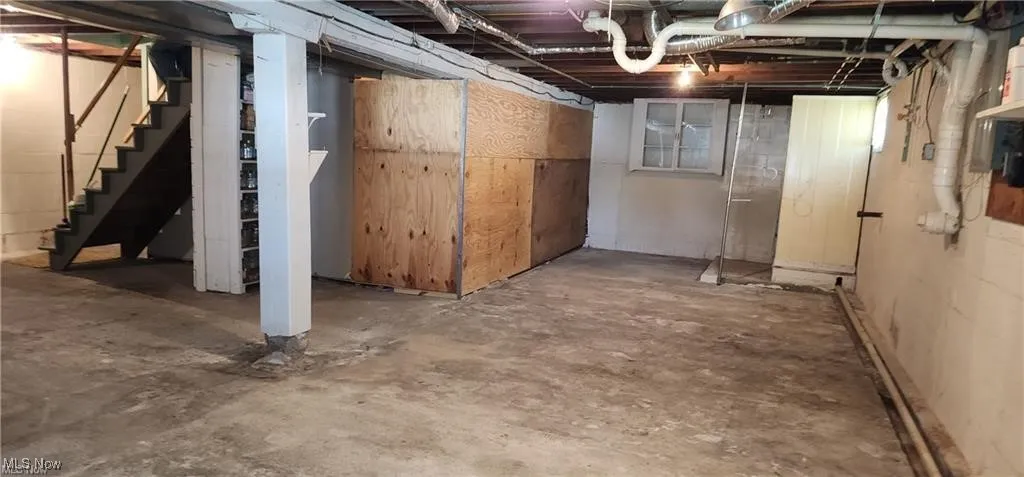 View of basement
