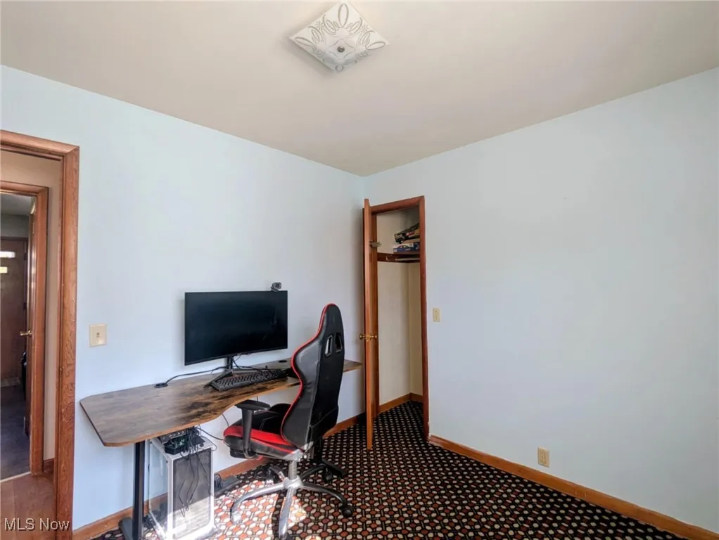 Office featuring baseboards