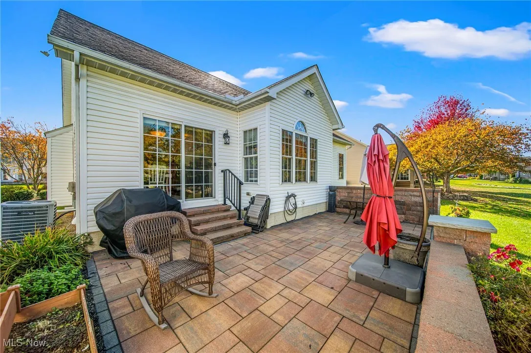 Beautiful brick/stone paver patio