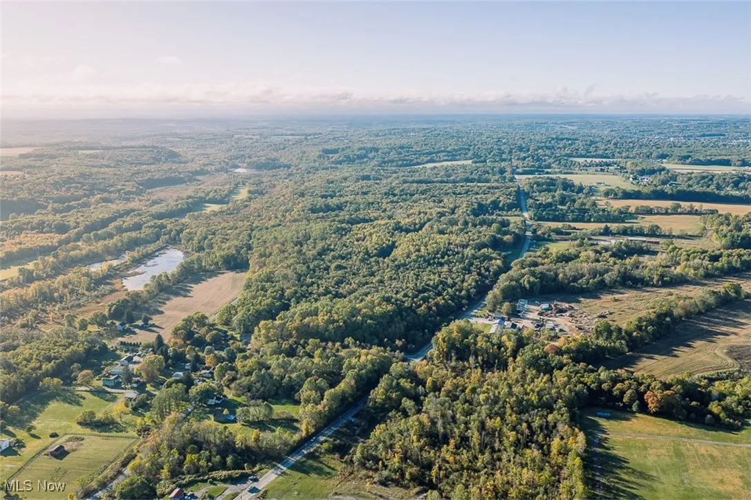 Aerial view of property's location